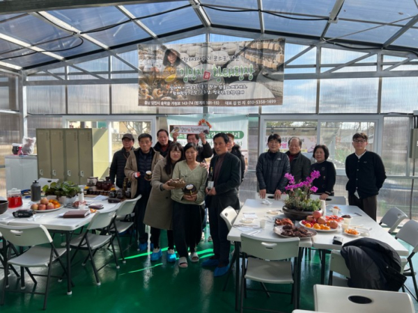 버섯 평가회 사진