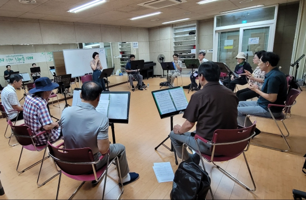 대전 서구 평생학습원 2023년 평생학습동아리 활동 장면