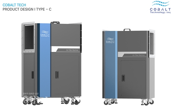코발트테크놀러지의 시제품 3D렌더링 모습