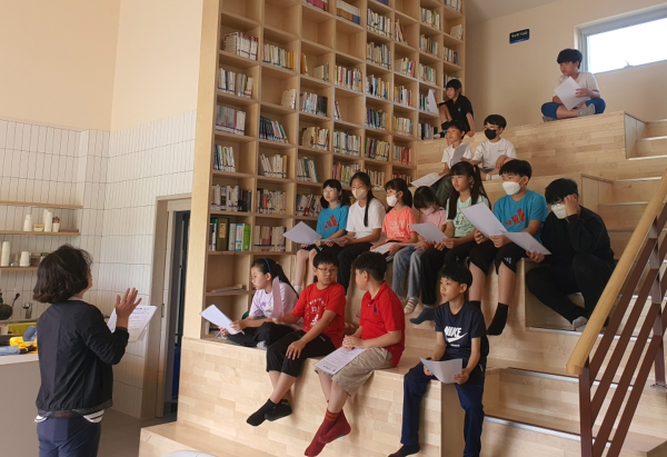 청양 청남면 ‘청어람센터’ 이용 모습