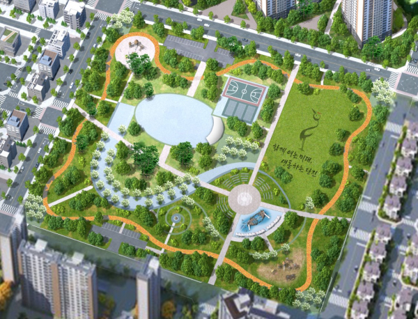 통합 근린공원 조감도(안) A=50,674㎡