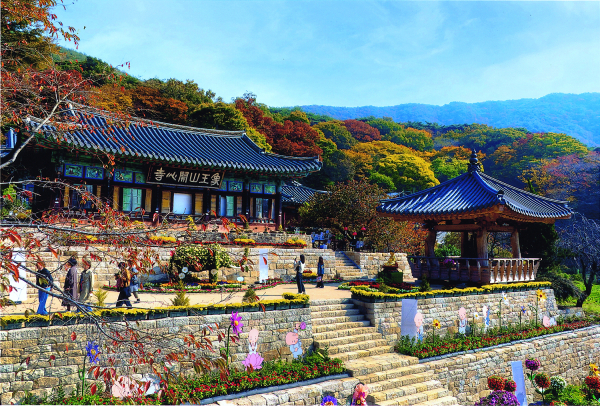 제10회 서산 관광사진 공모전 금상 개심사 전경(빈정욱 작)