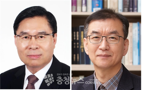 왼쪽부터 기계연 류석현 신임 원장, 표준연 이호성 신임 원장