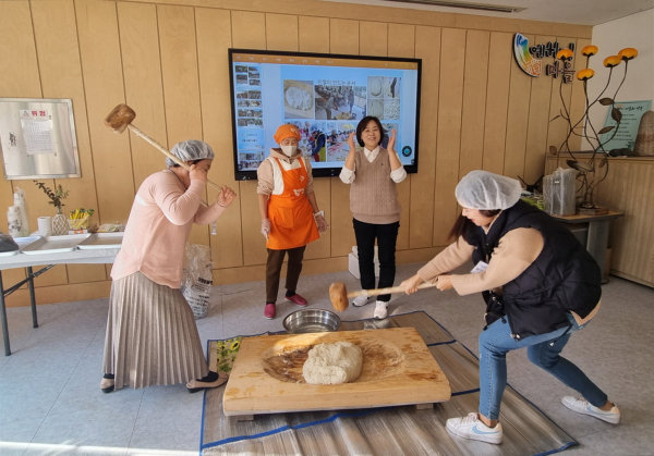 농촌체험 팸투어 진행 모습
