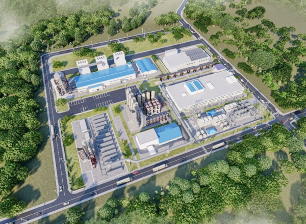 수소터빈 시험연구센터 조감도