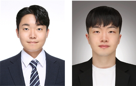 국립한밭대학교 컴퓨터공학과 김민준(왼쪽), 송승우 학생