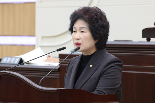 오관영 예산결산특별위원장 심사결과 보고