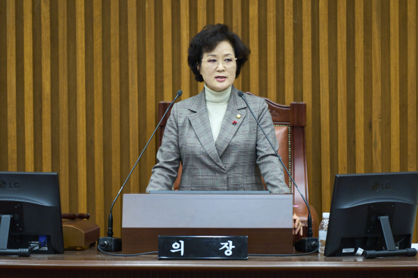 제279회 제2차 정례회 폐회 (전명자 의장)