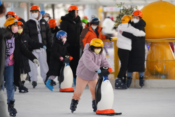 지난해 ‘꿈돌이 야외스케이트장’ 모습
