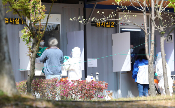 동구보건소 선별진료소