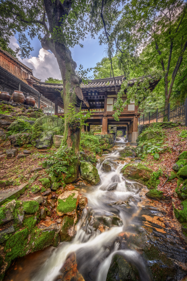 일반 부문 최우수상 이효직 ‘맑은 물이 흐르는 옥류각’