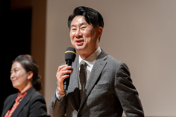 개그맨 남희석씨 강연 모습