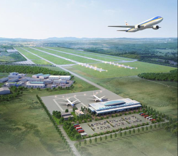 서산공항 조감도