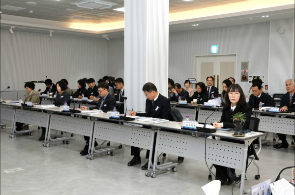 대전교육과학연구원, 직속기관 주요업무계획 보고회 개최 모습