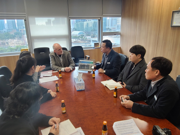 UNDRR 동북아사무소 방문 모습