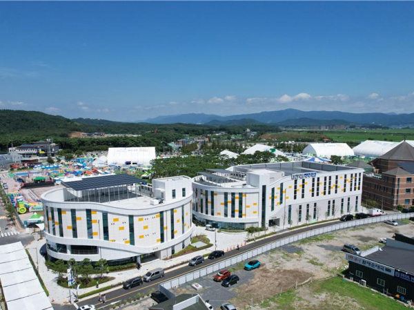 머드테마파크 전경