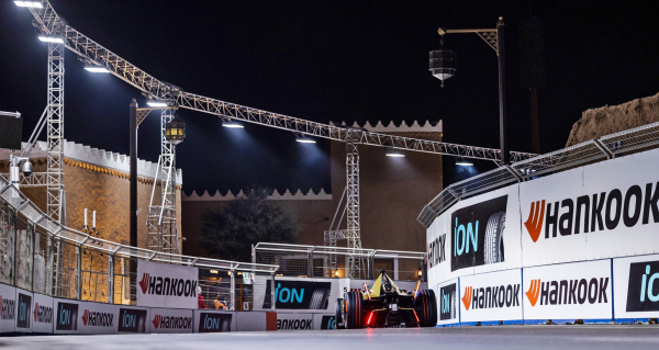 한국타이어 후원 포뮬러 E ‘2024 디리야 E-PRIX’ 대회 장면