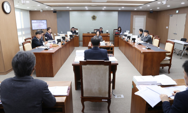 제349회 임시회 제4차 복지환경위원회 (주요업무 계획 보고)