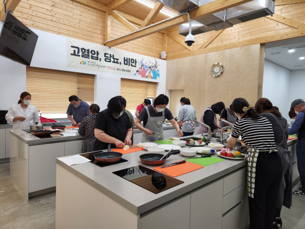 건강관리 프로그램 운영 사진