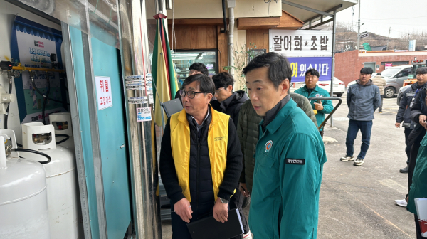 예산상설시장 점검 모습