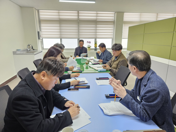 ‘찾아가는 순회 주간업무보고’ 진행 모습