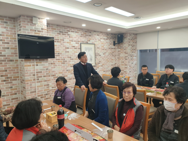 최재구 예산군수 군청사 시설 및 미화 직원 간담회