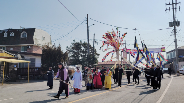 지난 12일 부석면 창리 일원에서 열린 창리 영신제