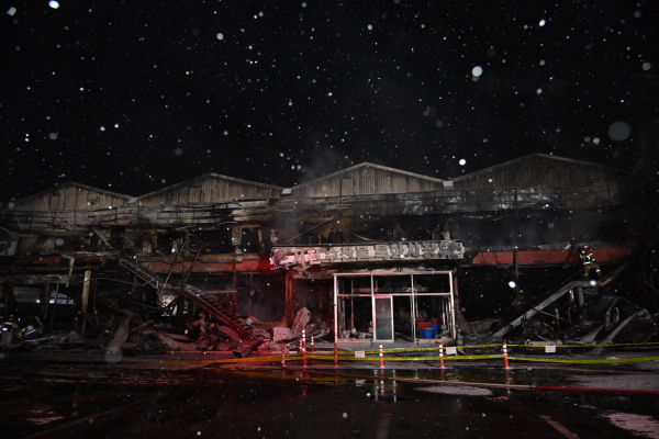 서천특화시장 화재현장