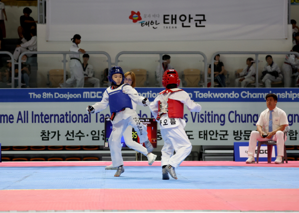 지난해 8월 태안종합실내체육관에서 열린 제8회 대회 모습.