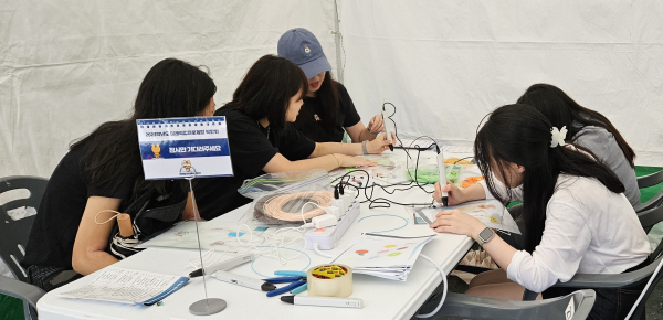 지난해 9월 배재대에서 열린 미래직업 체험 박람회 모습. (배재대 제공)