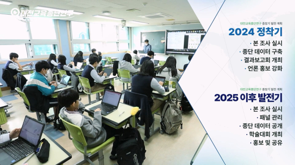 ‘대전교육종단연구 2024’ 1차년도 추진