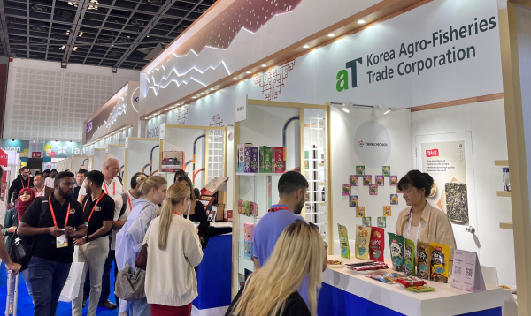 걸푸드 2024 통합 한국관 전경