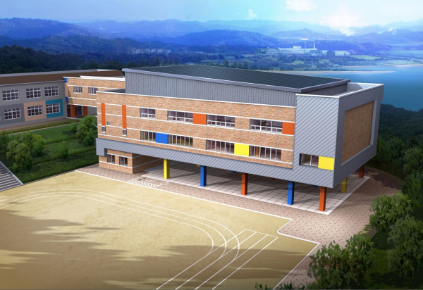 대전동명초등학교 조감도