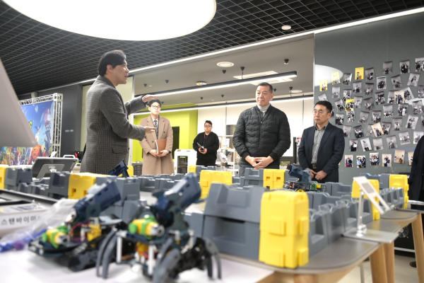 서초 스마트 유스센터 방문 모습