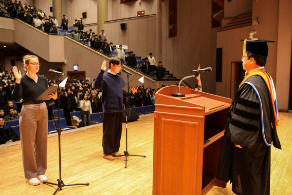 2024 입학식(신입생 대표 선서)