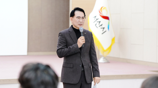 도급ㆍ용역ㆍ위탁 업체 위험성 평가 교육 진행 모습