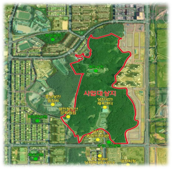계림공원 사업대상지