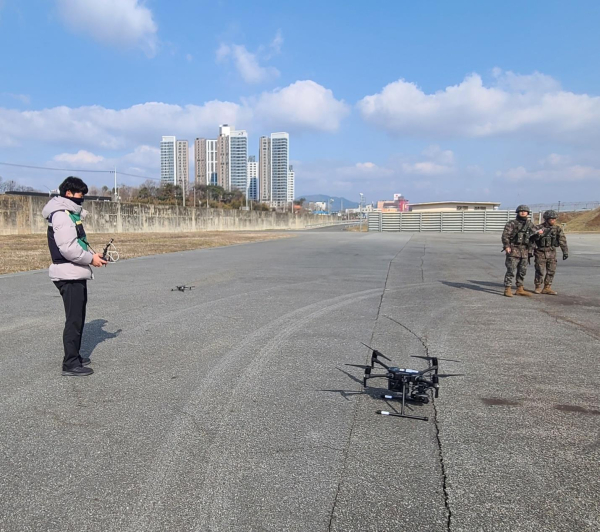 드론 통합방위훈련