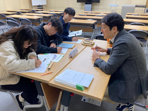 대학일자리플러스센터, 경상계열 특화 ‘BGF 로지스 채용설명회’ 개최 모습