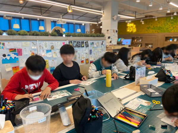 지난해 학교연계 프로그램 '더+해봄' 교실 운영 모습