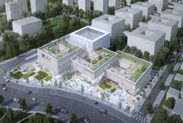 합강동 복합커뮤니티센터 조감도