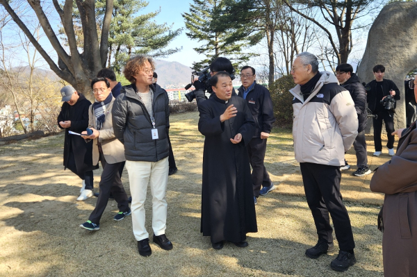 유인촌 장관 방문 모습