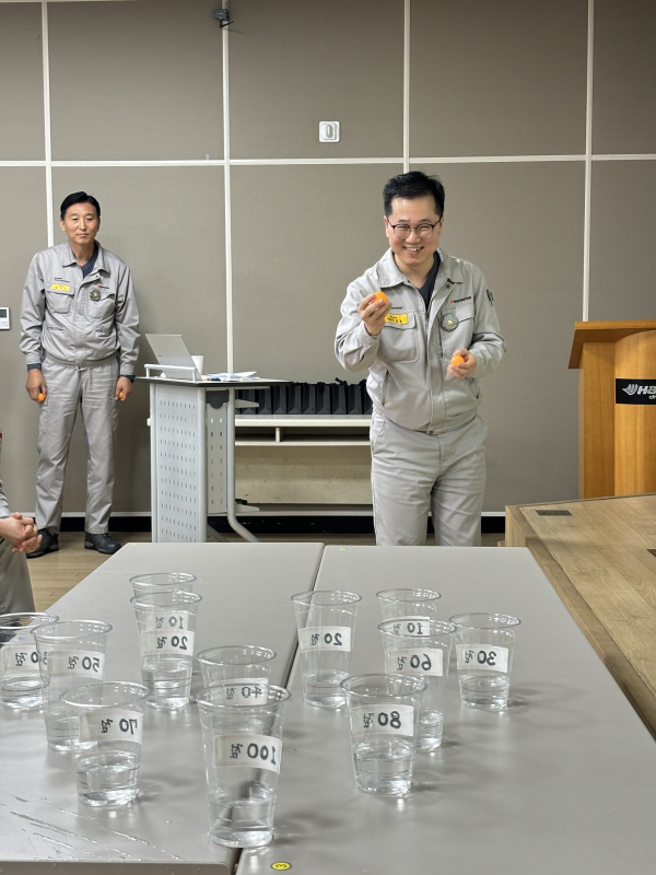 한국타이어 대전공장, 사원 대상 ‘비어퐁 이벤트’ 진행
