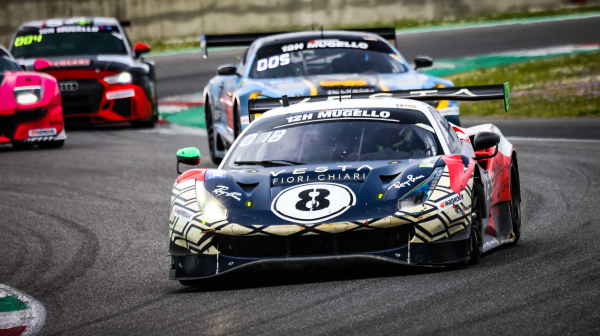 한국타이어 후원 24시 시리즈 2023 시즌 한국 12시 무젤로 대회 경기 장면