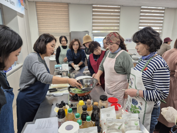 제철요리 식문화보급 교육