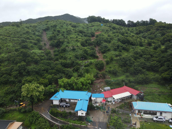 내산면 지티리 일원