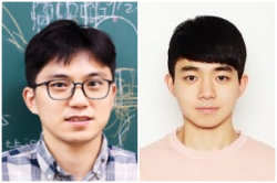 (좌)최재윤 교수 (KAIST),  허승정 박사과정생(KAIST)