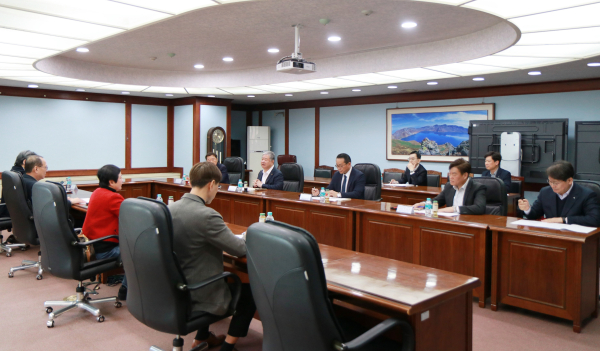 2024년 대전상의 지회 회장단 간담회 개최 모습