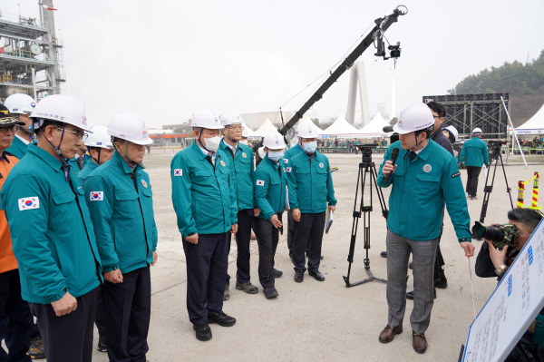 지난 27일 대산산업단지에서 실시된 READY Korea 훈련 모습