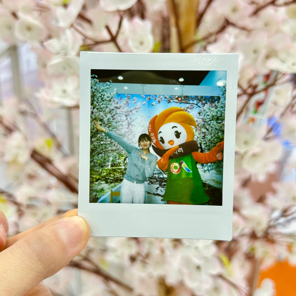 3월 28일부터 31일까지 열린 박람회에서 진행된 해나리가 꽃길만 걷게 해줄게 이벤트